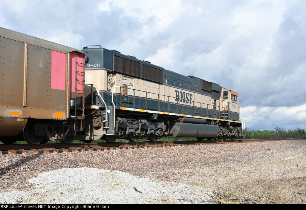 BNSF 9826 Roster shot.